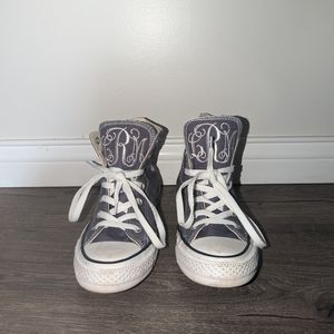 Monogrammed Converse